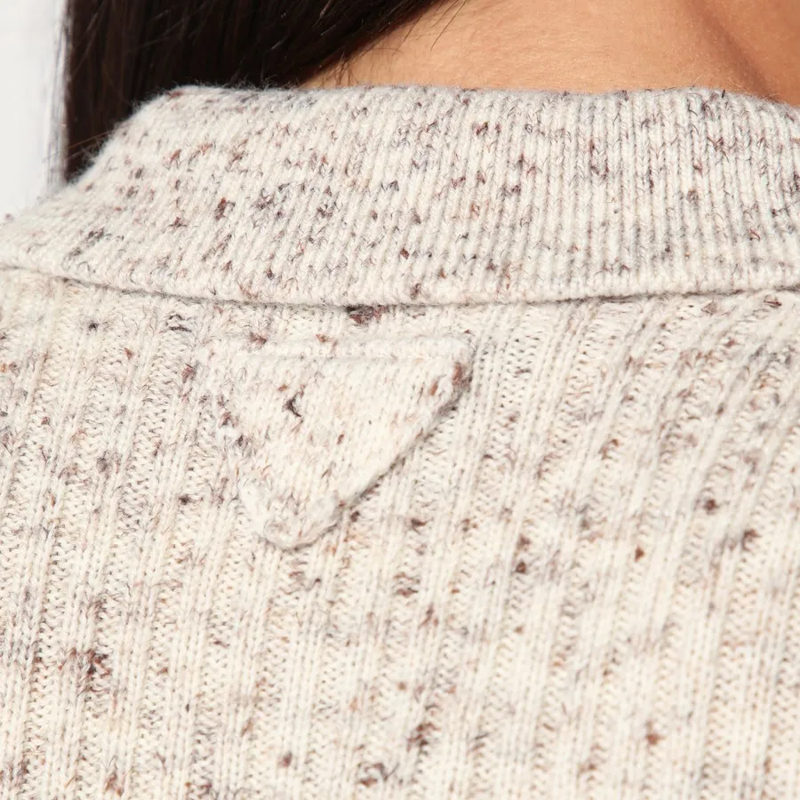 Long-Sleeved Polo Jumper