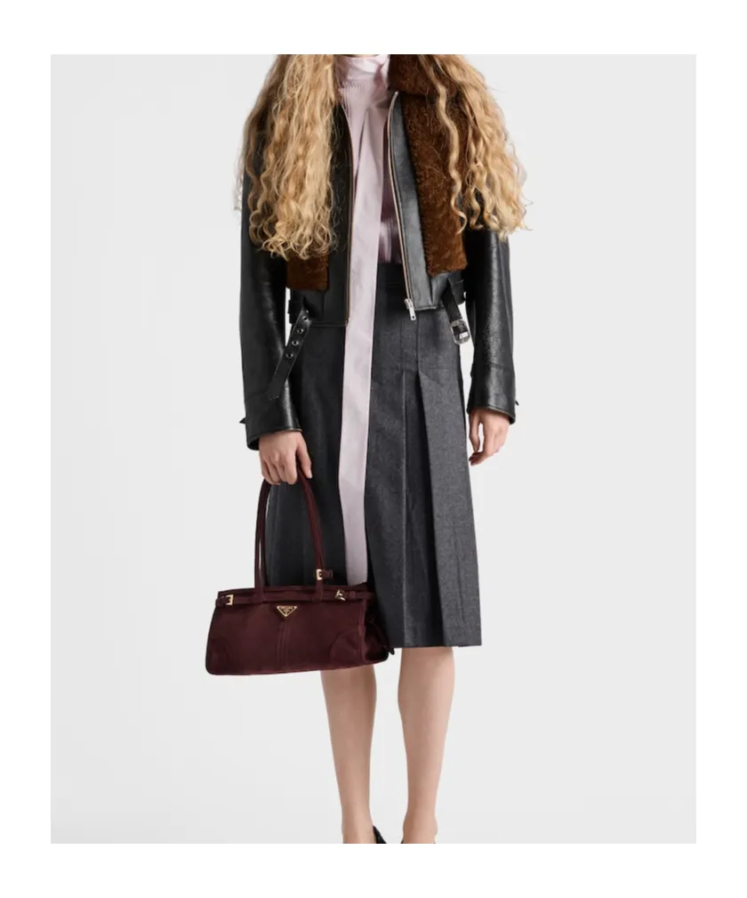 Leather And Shearling Jacket