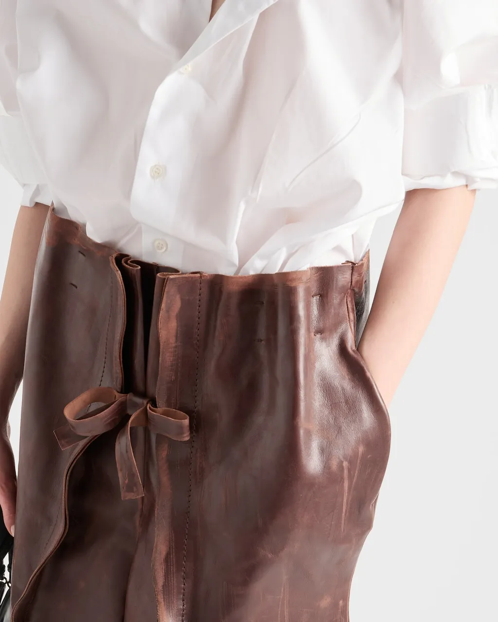 Long-Sleeved Button-Up Shirt