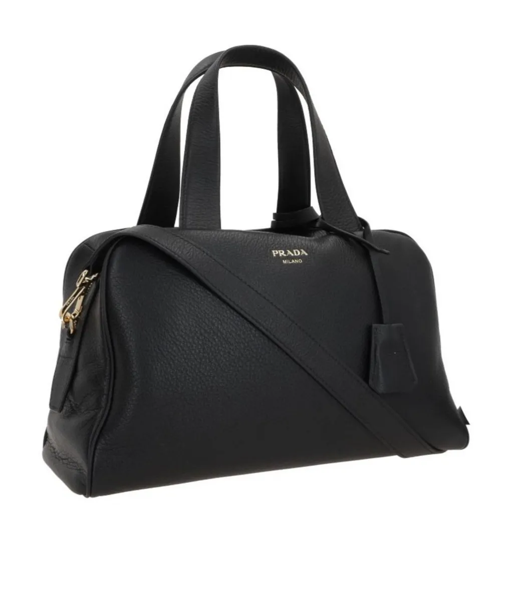 Large Leather Top-Handle Bag