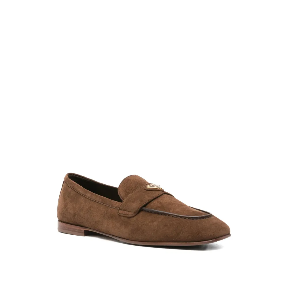 Suede Loafers