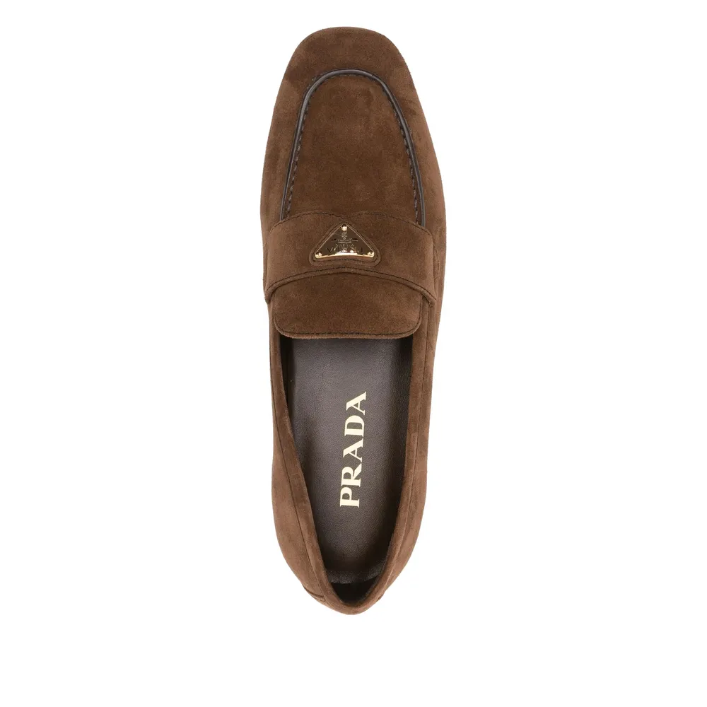 Suede Loafers