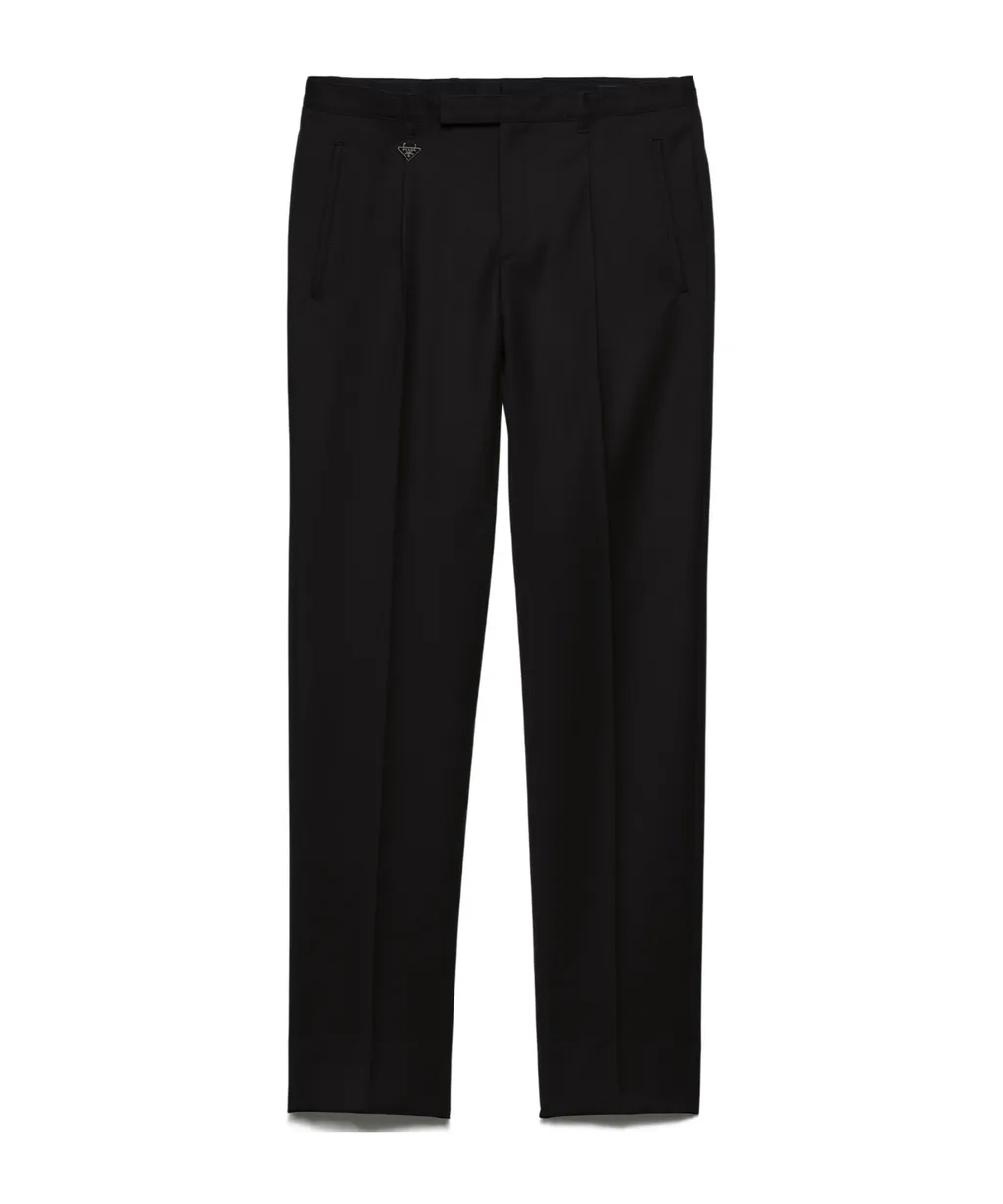 Pleated Tailored Trousers