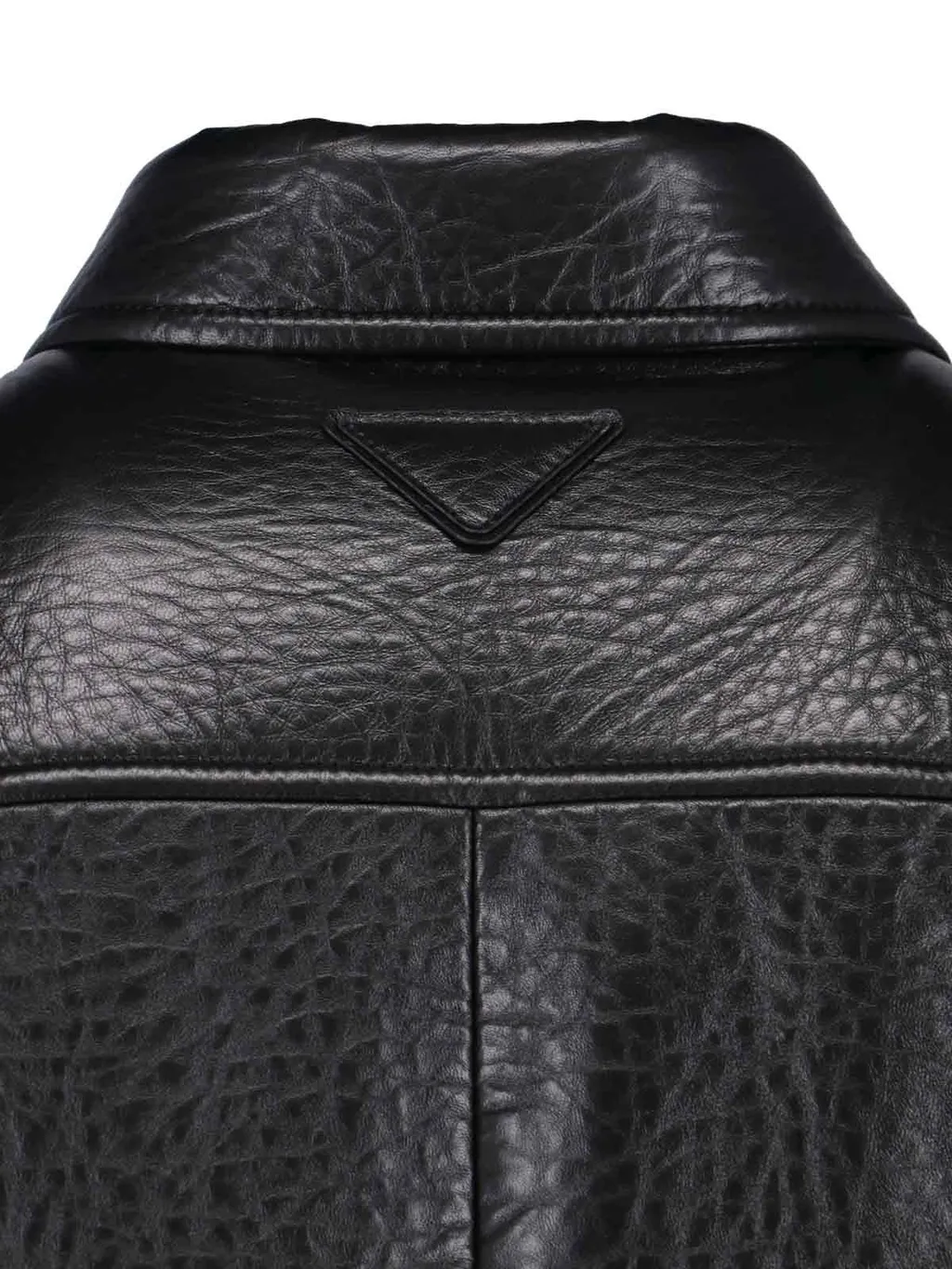 Long Sleeve Leather Jacket