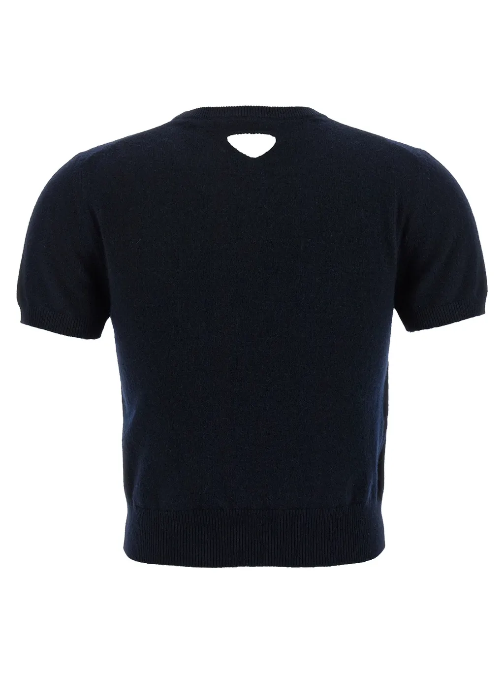 Crewneck Short-Sleeved Jumper