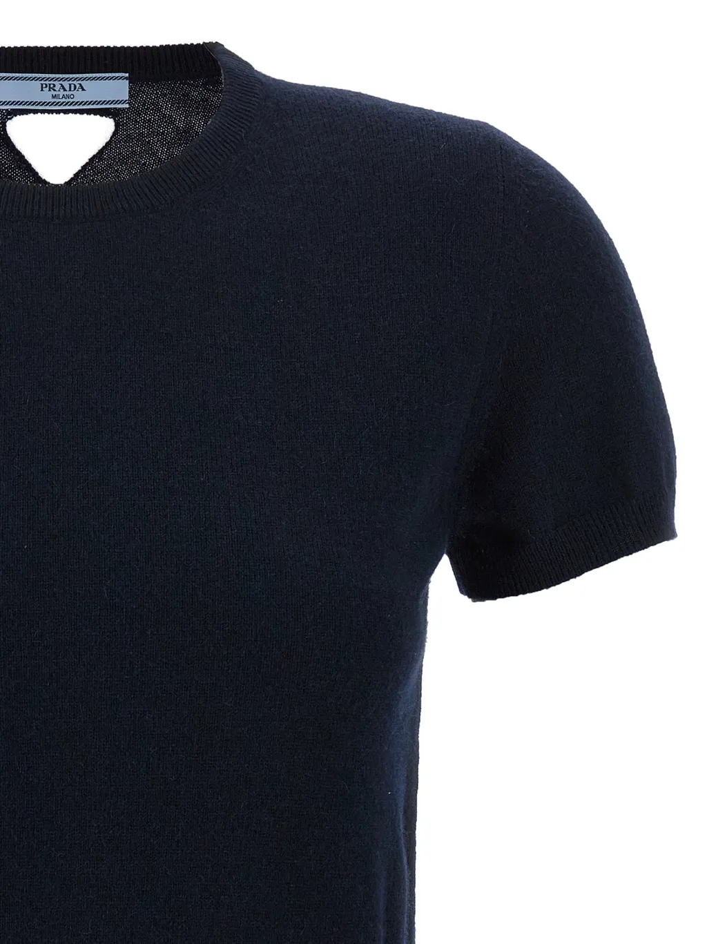 Crewneck Short-Sleeved Jumper