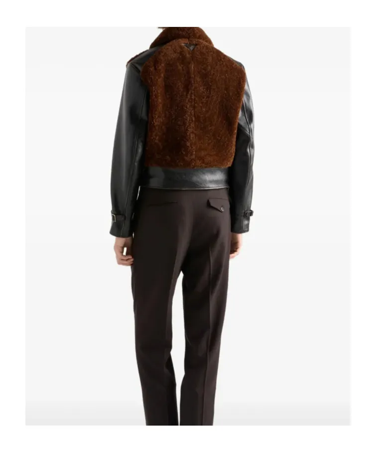 Leather And Shearling Jacket