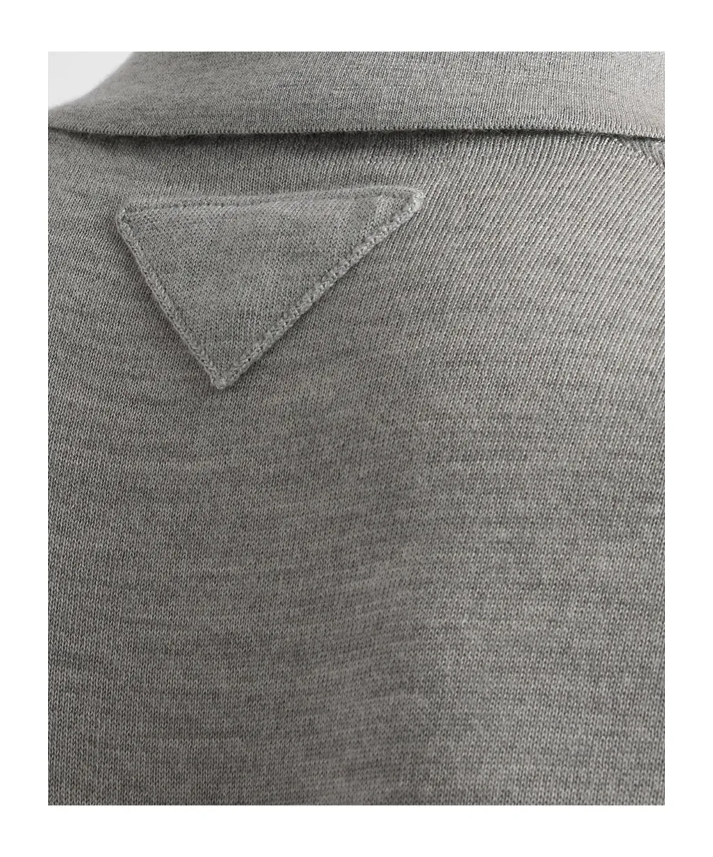 Cashmere And Silk Polo Shirt