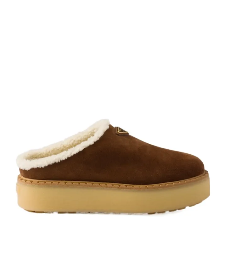 Suede Slippers