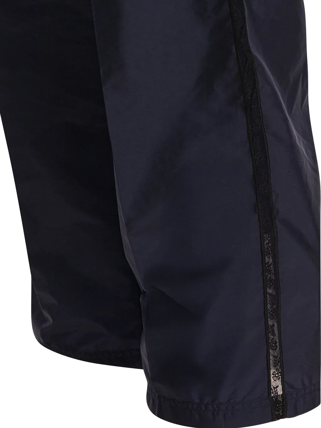 Re-Nylon Drawstring Wide Leg Trousers