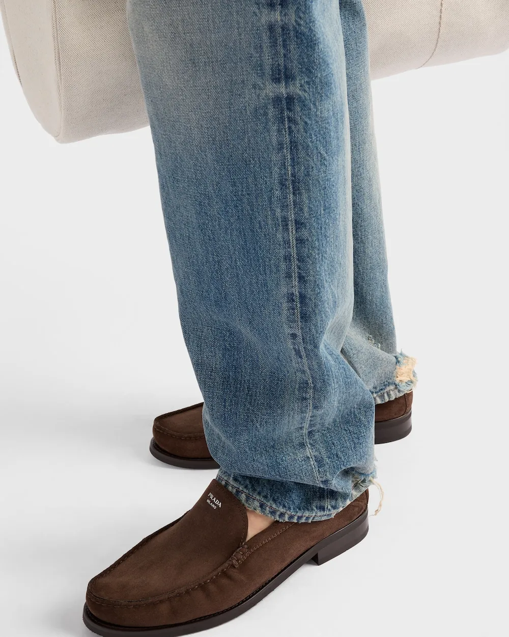 Ruched Slip-On Loafers