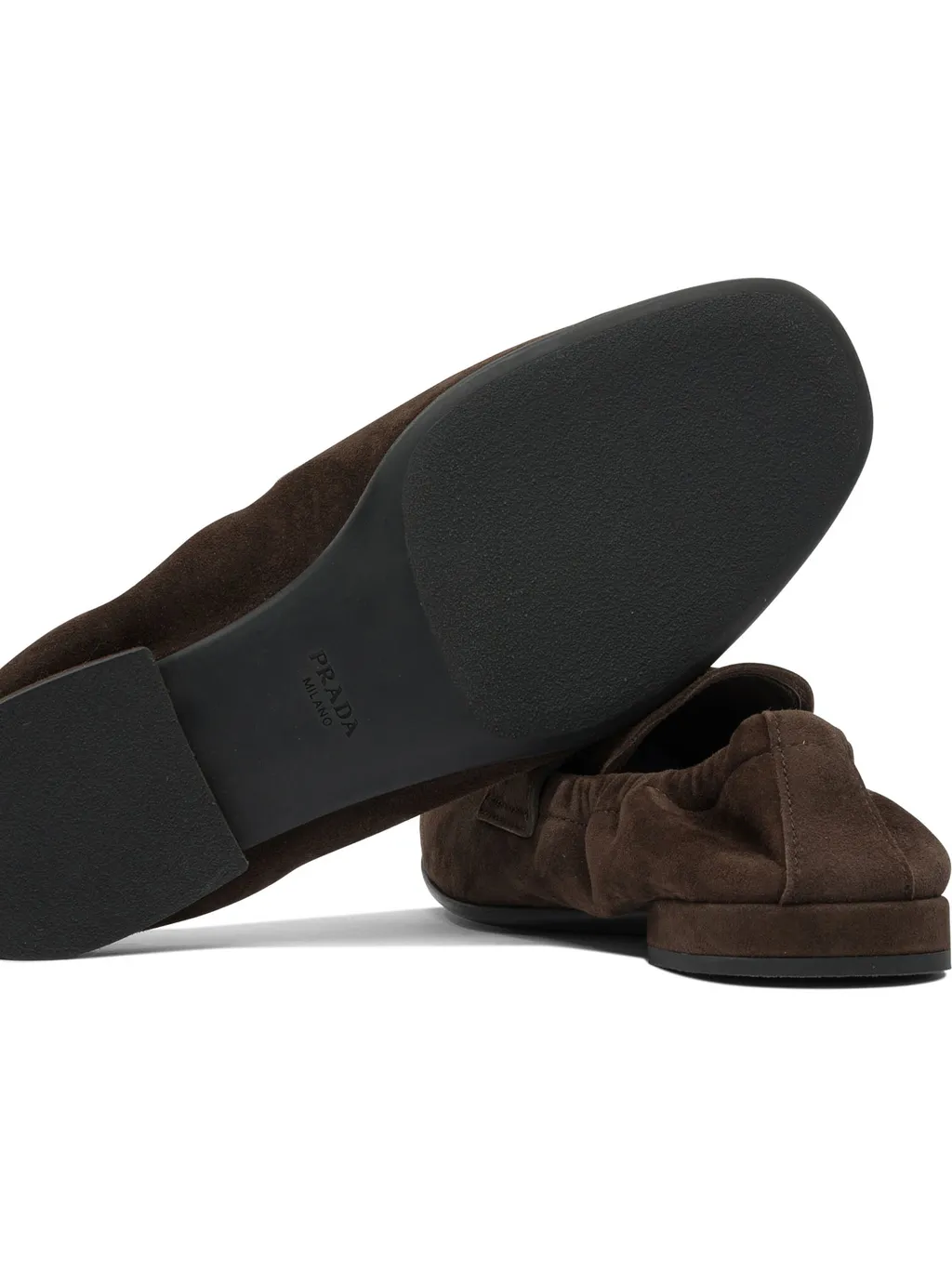 Shuffle Antiqued Suede Loafers