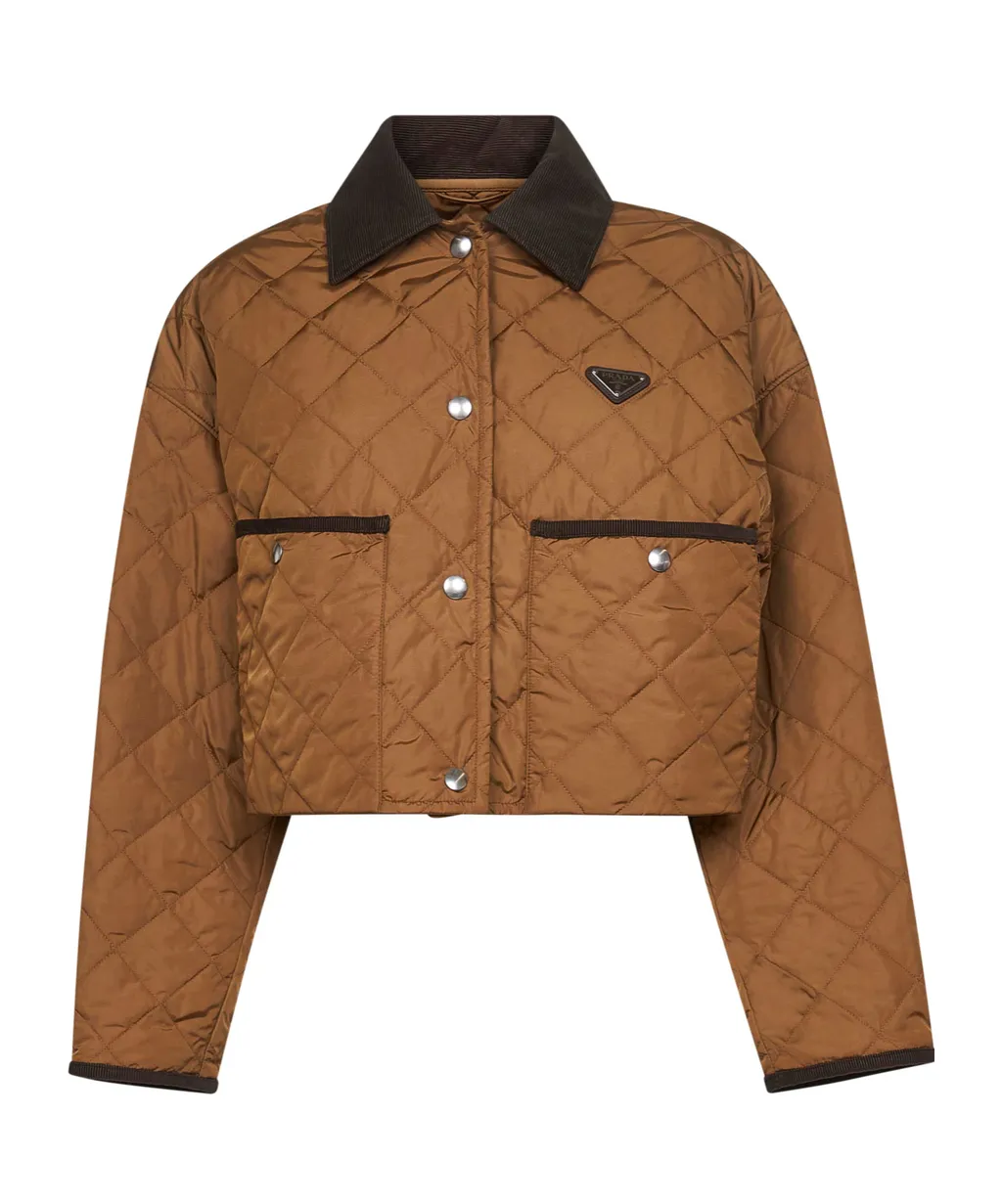 Light Re-Nylon Cropped Jacket