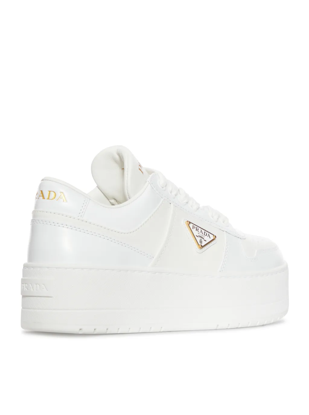 Platform Logo-Patch Sneakers