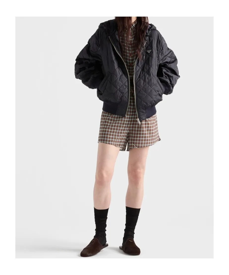 Lightweight Quilted Re-Nylon Jacket