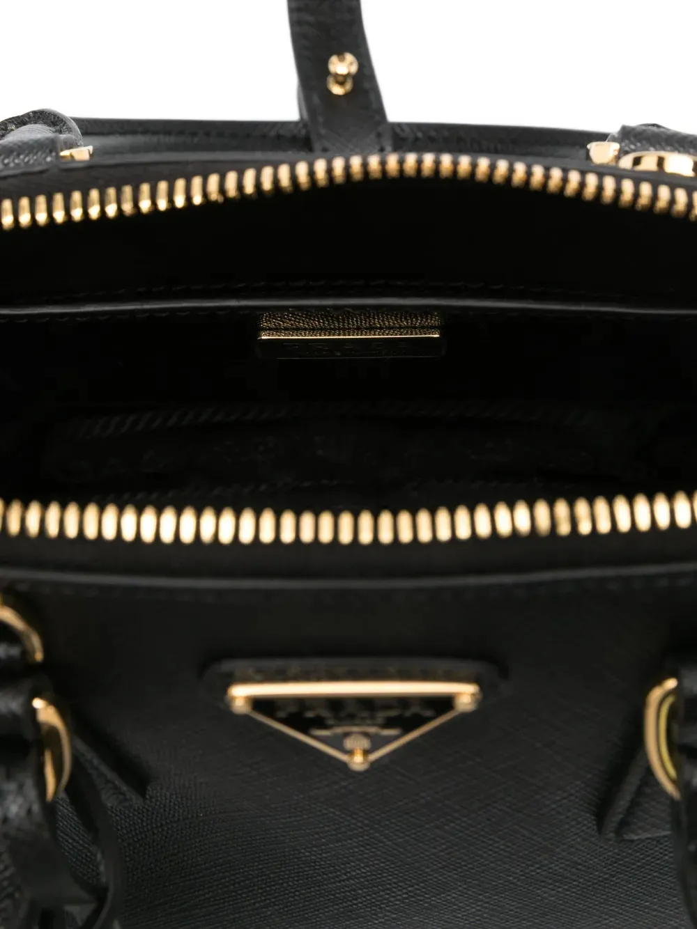 Zip-Up Top Handle Bag