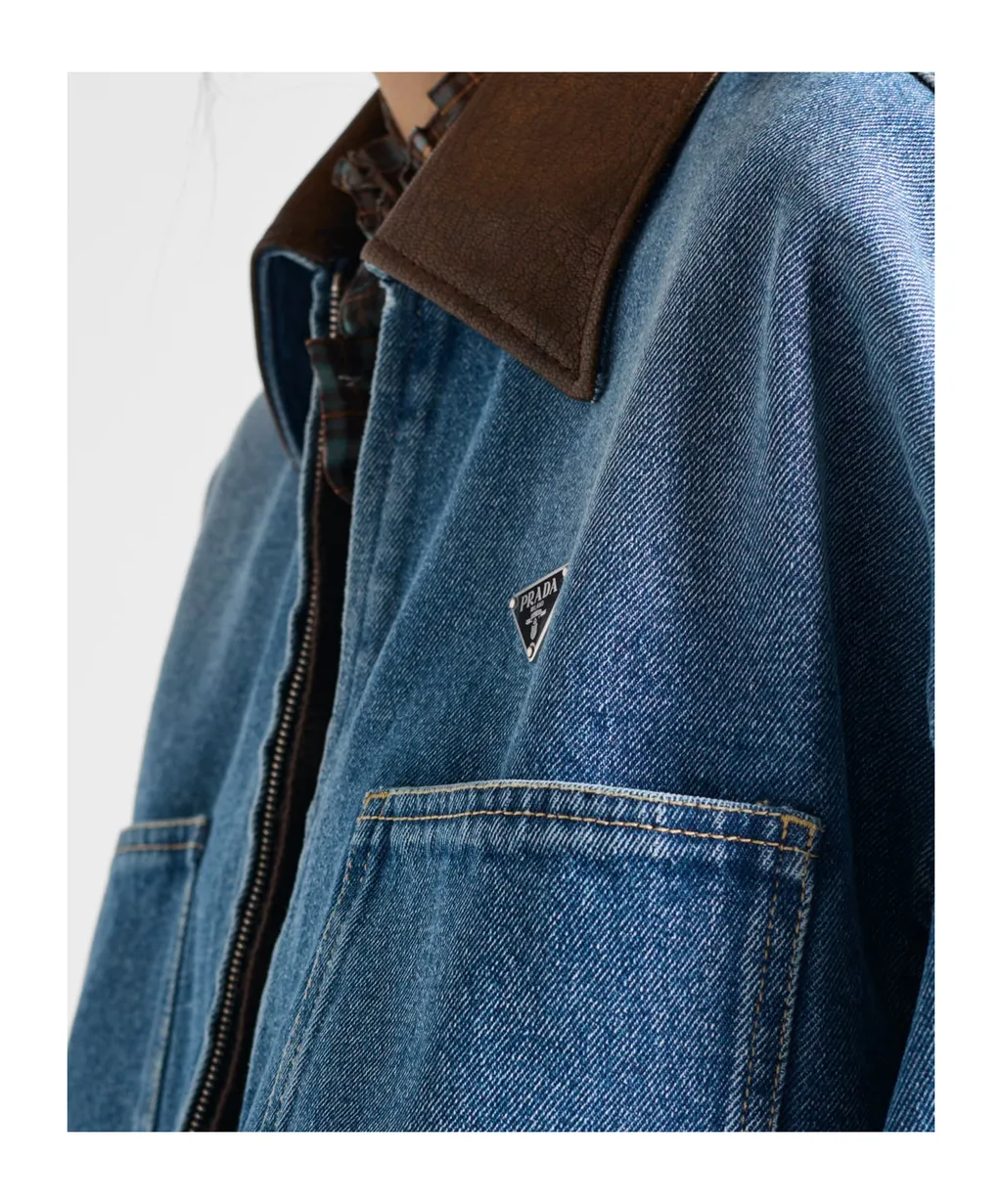 Cropped Denim Jacket