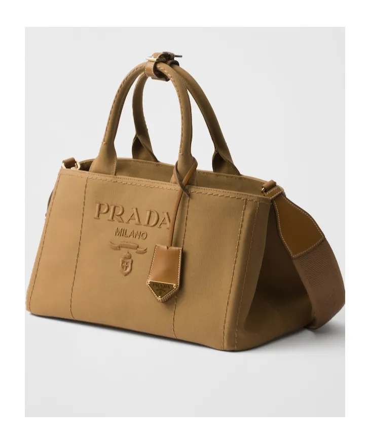 JardiniÈRe Large Cotton Canvas Handbag