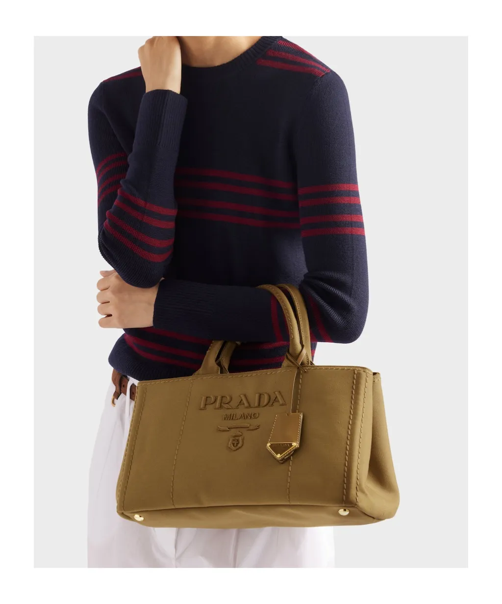 JardiniÈRe Large Cotton Canvas Handbag