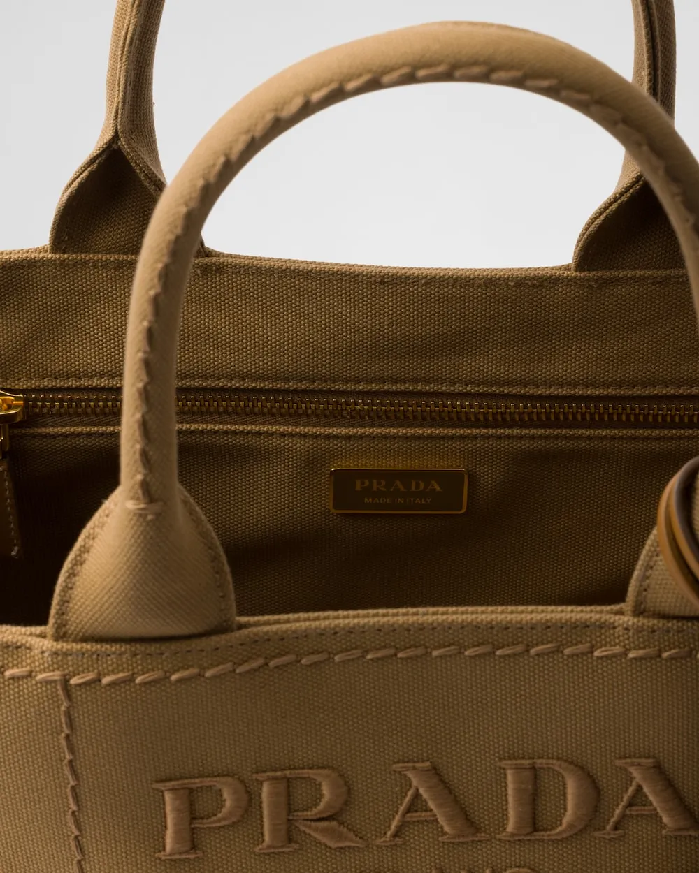 JardiniÈRe Large Cotton Canvas Handbag