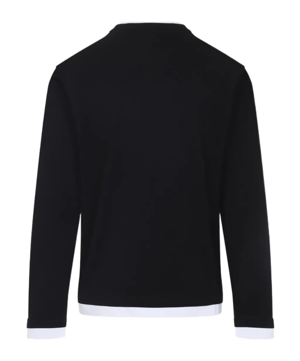 Double-Layered Long-Sleeved T-Shirt