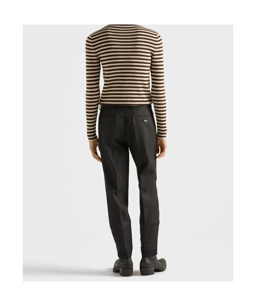 Pleated Tailored Trousers