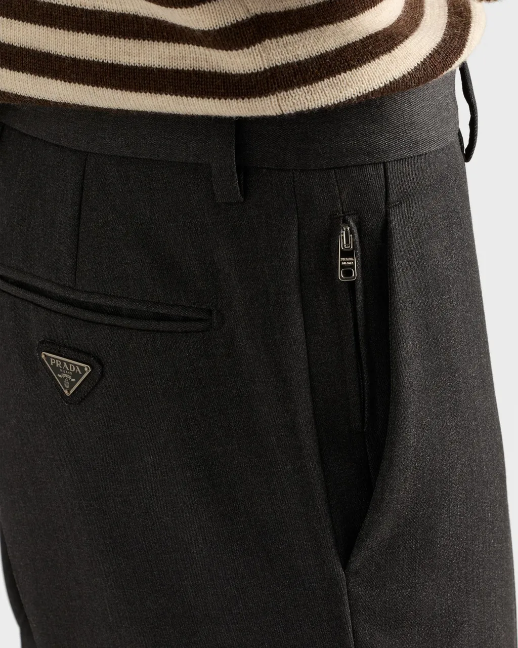Pleated Tailored Trousers