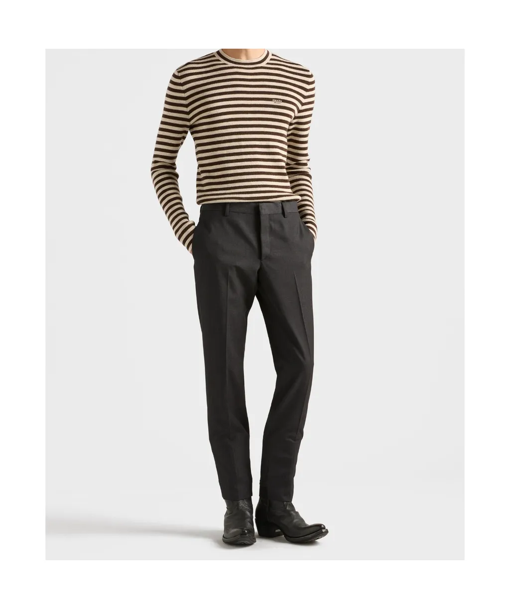 Pleated Tailored Trousers