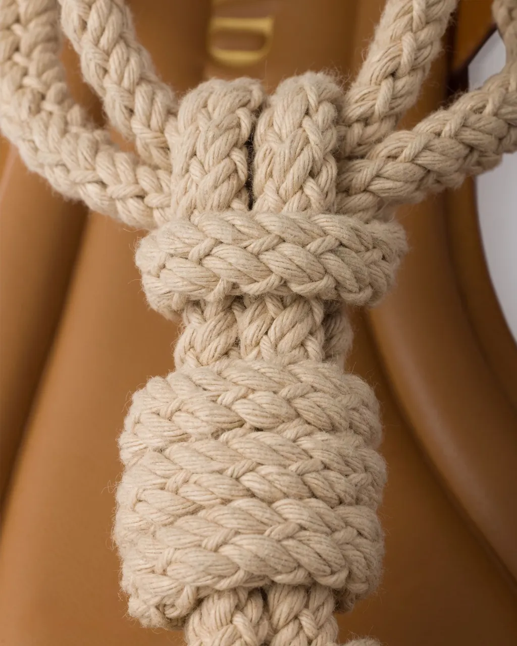 Knotted Detailed Open Toe Sandals