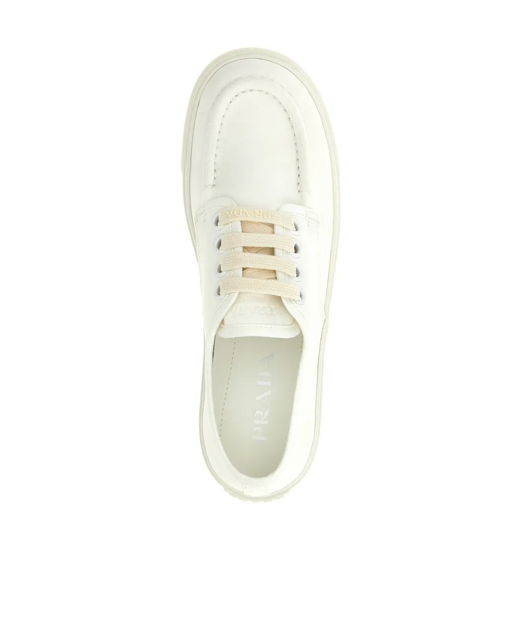Round-Toe Lace-Up Sneakers