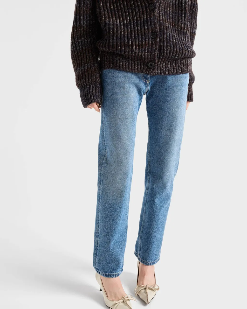 Triangle-Logo Jeans