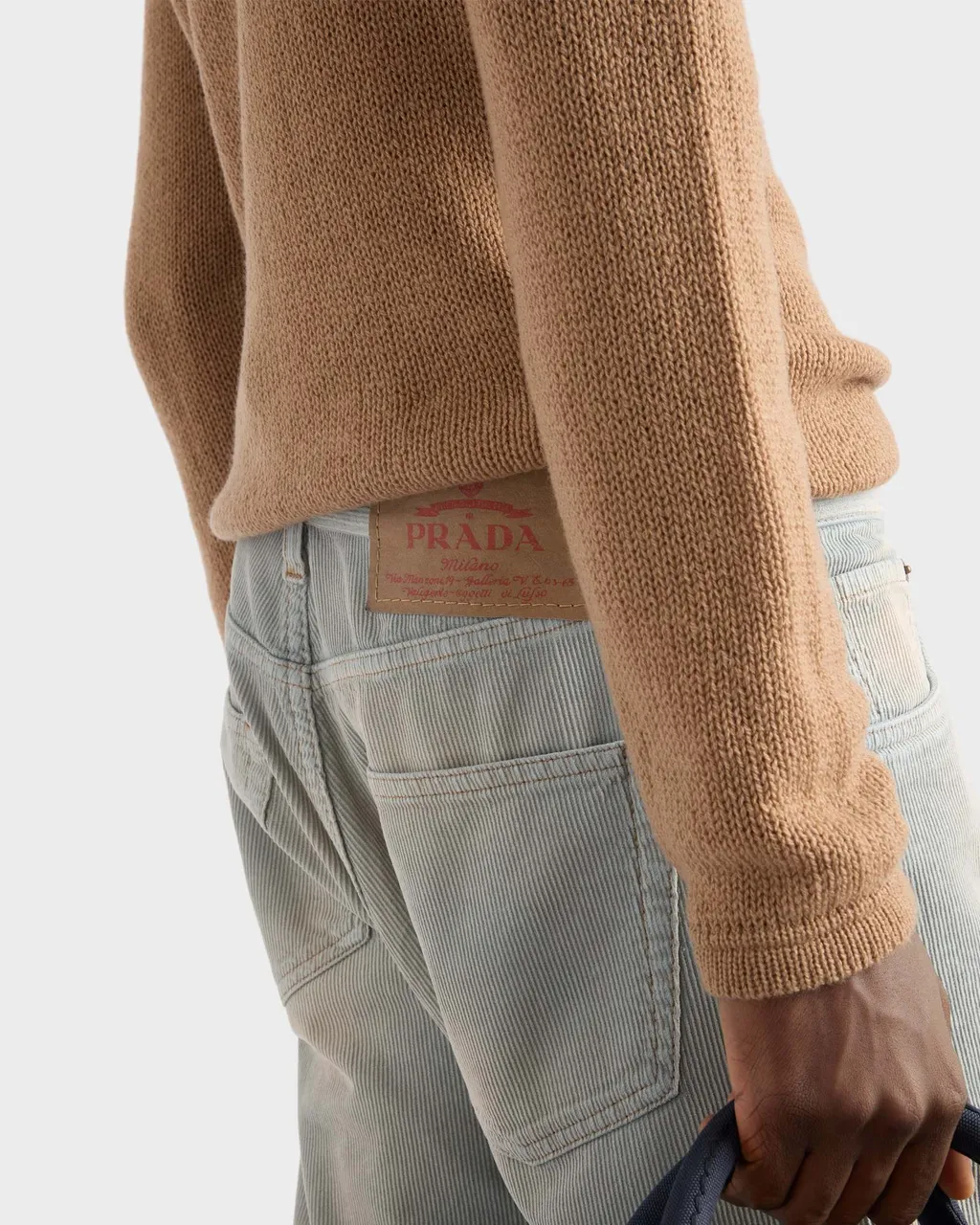 Logo Patch Straight-Leg Jeans
