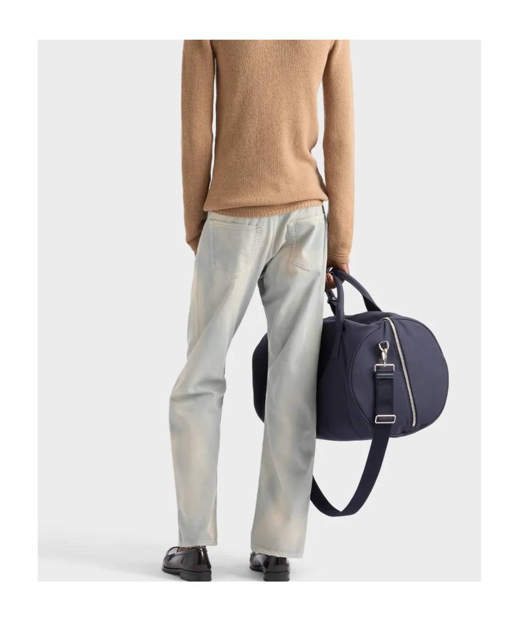 Logo Patch Straight-Leg Jeans