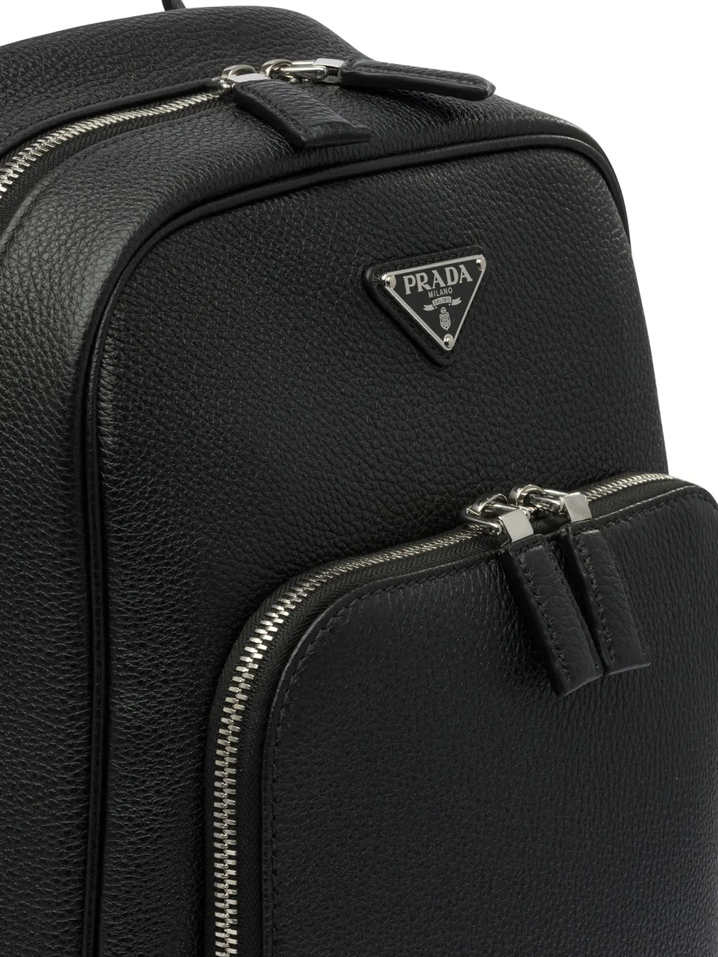 Saffiano Leather Backpack