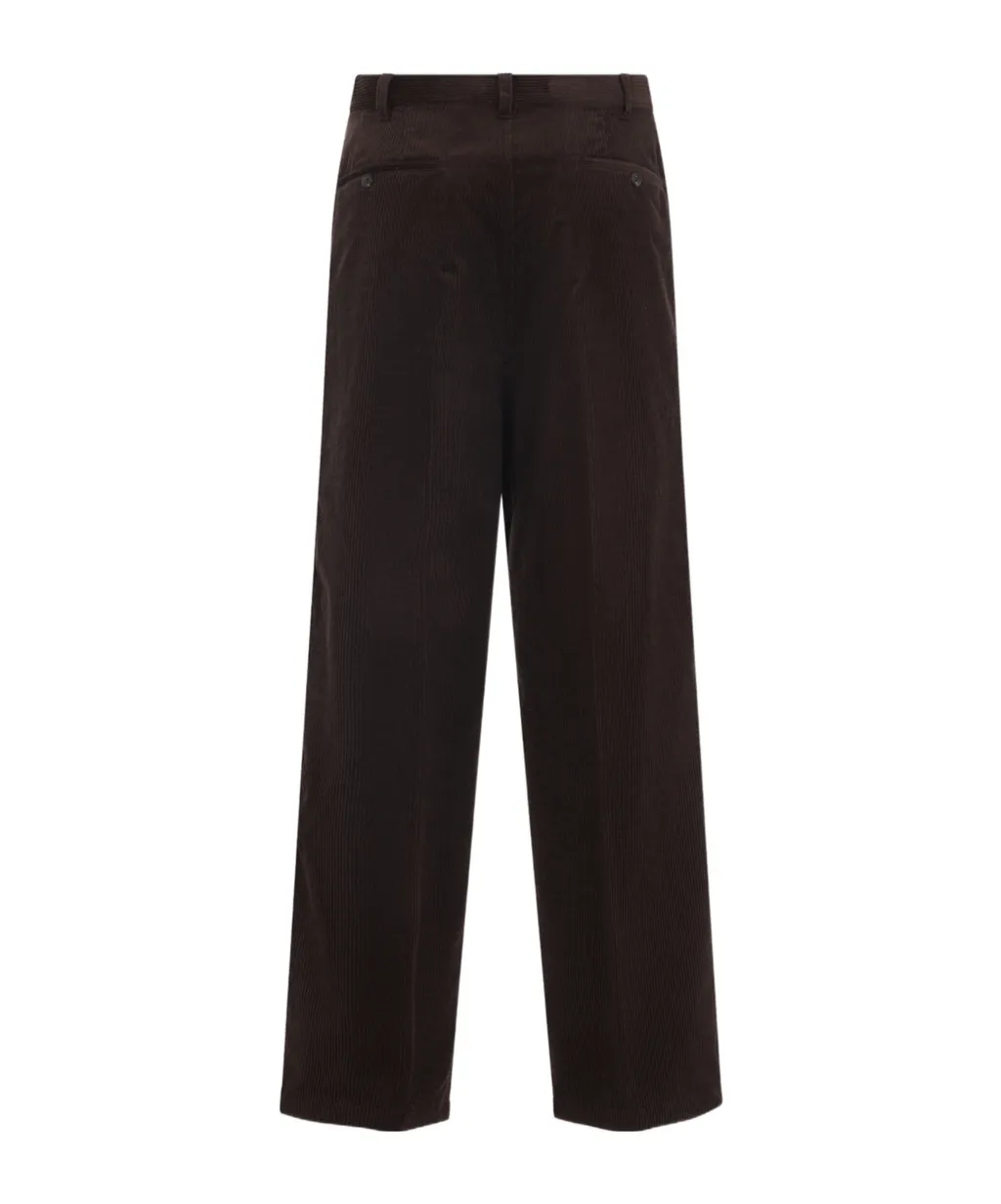 Corduroy Straight Leg Trousers
