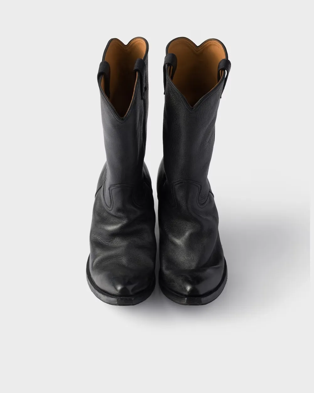 Pointed-Toe Western Boots