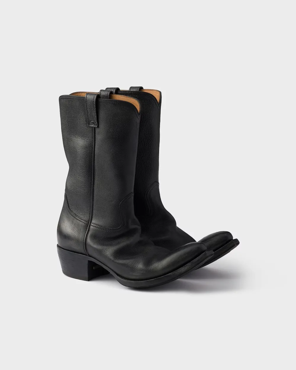 Pointed-Toe Western Boots