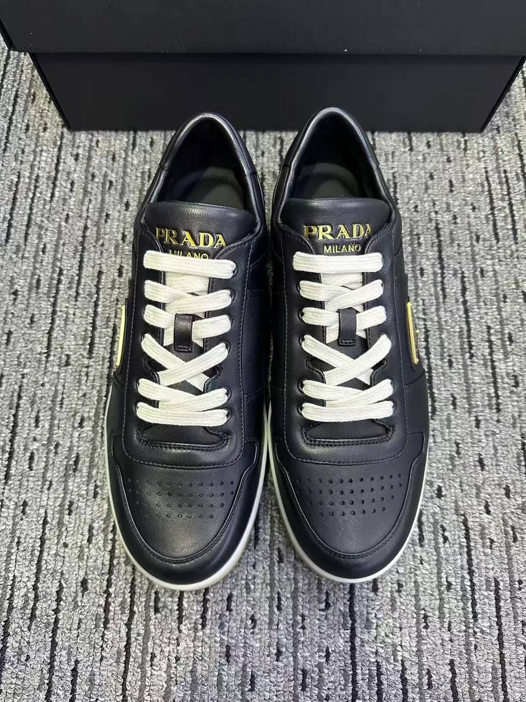 Lace-Up Low-Top Sneakers