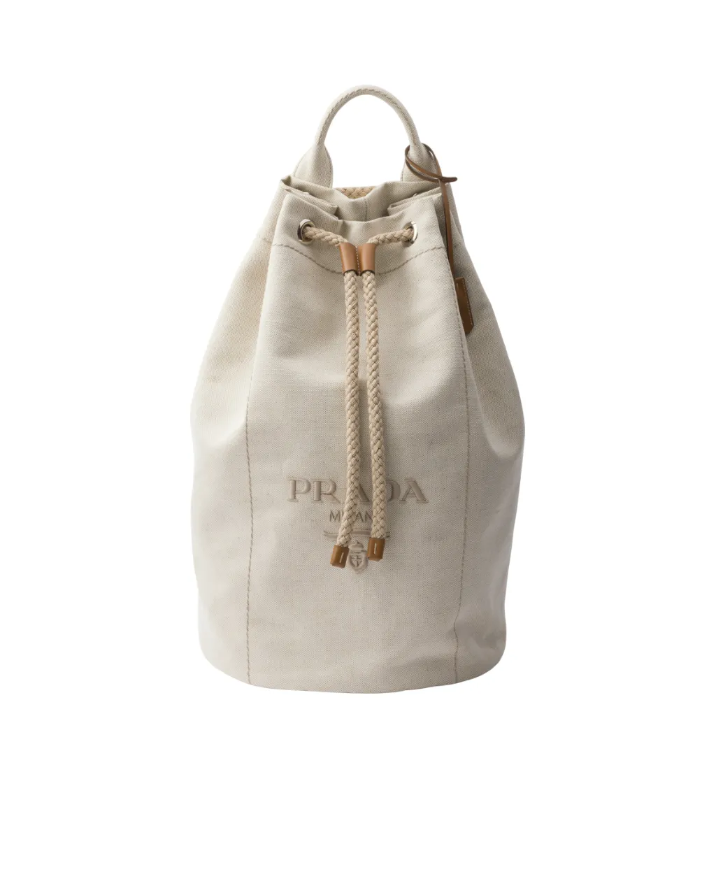 Logo-Printed Drawstring Backpack