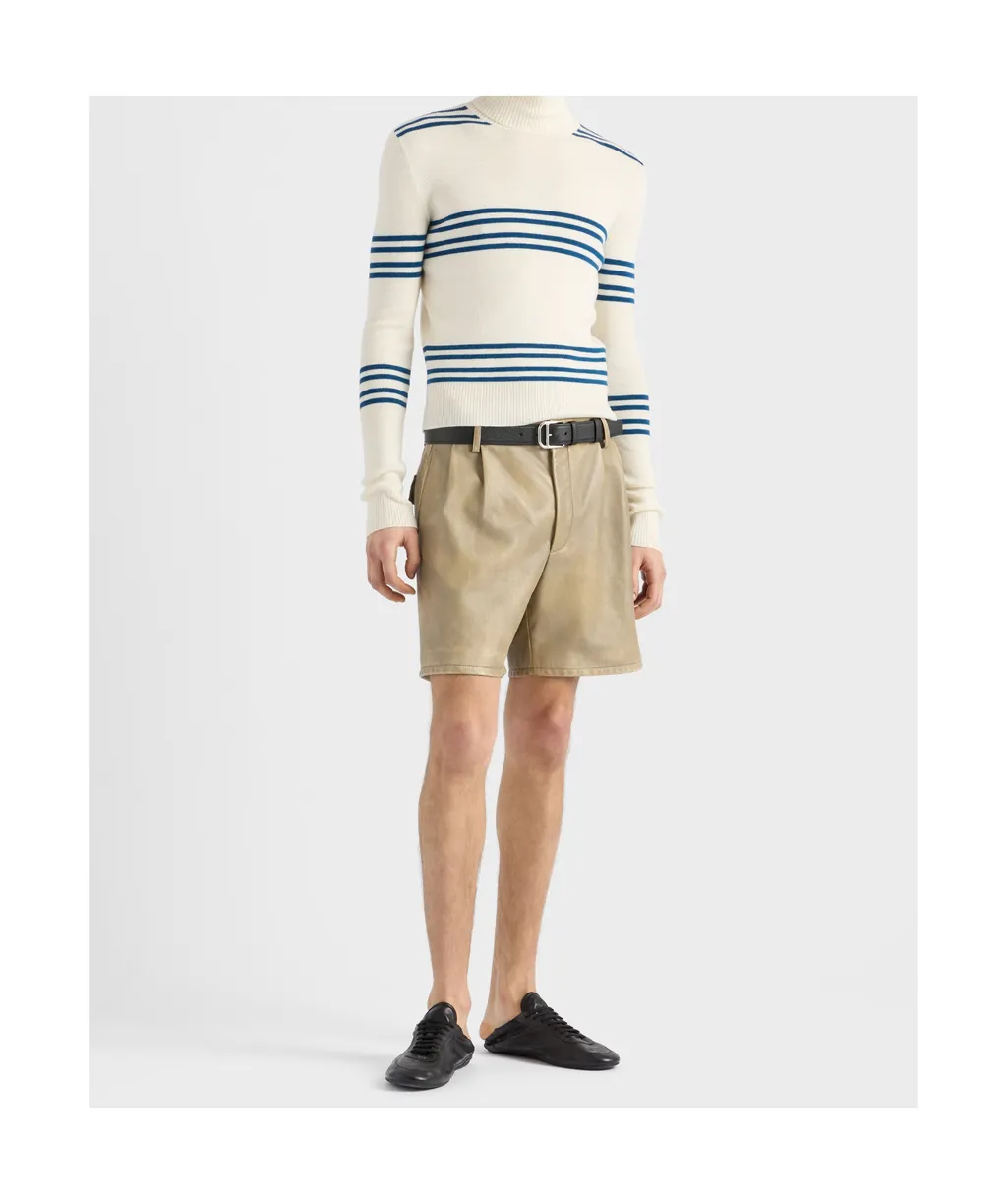 Turtleneck Ribbed-Knit Jumper