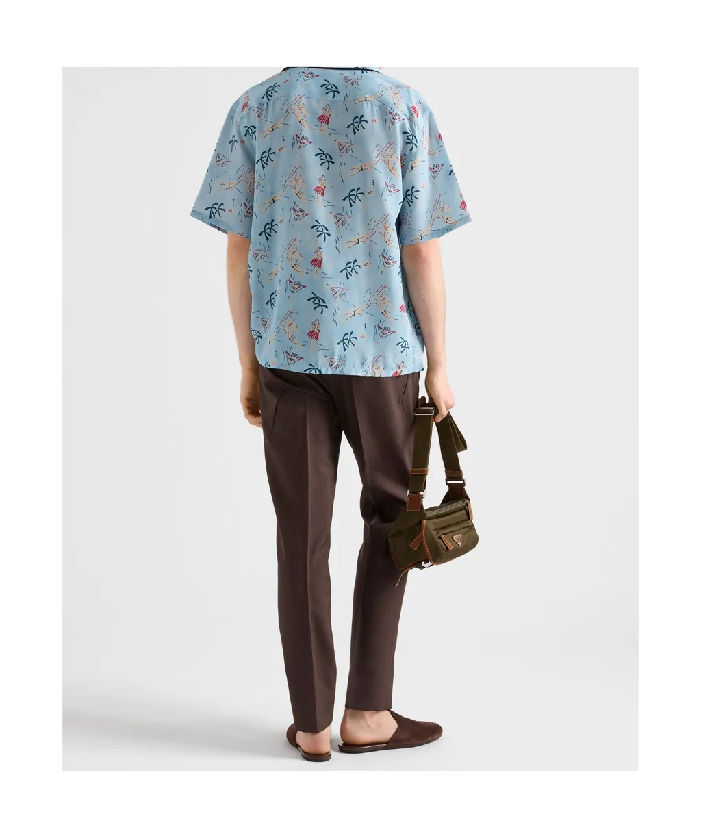 Mohair And Silk Trousers