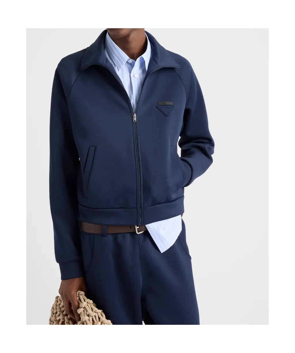 Logo Detailed Zipped Sweatshirt