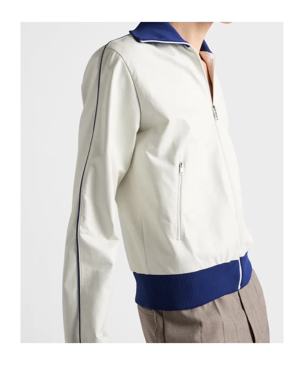 Logo Detailed Zip-Up Jacket