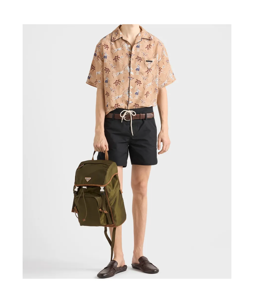 Drawstring Swim Trunks