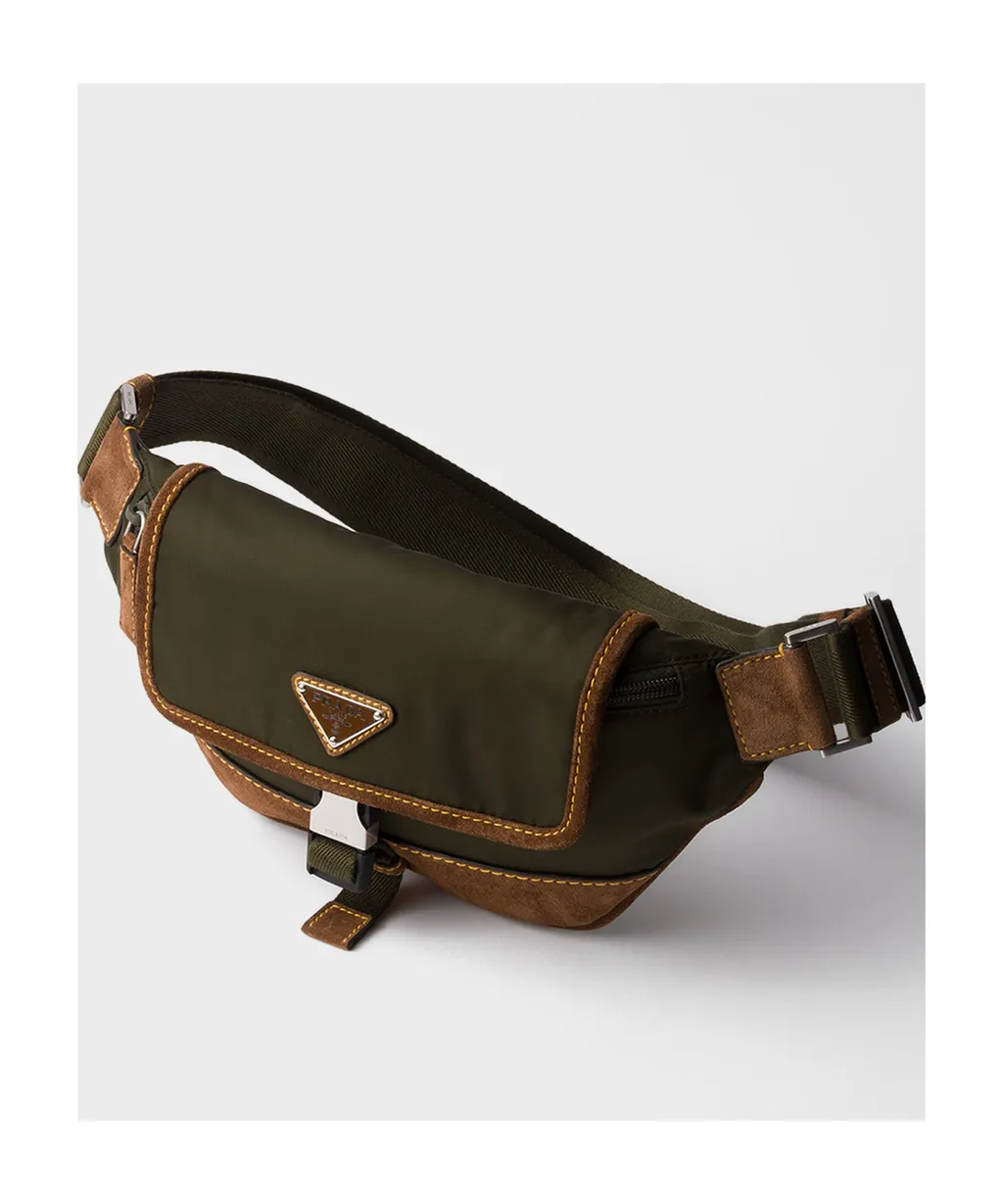 Logo Plaque Zipped Belt Bag