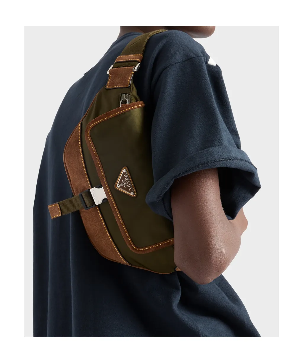 Logo Plaque Zipped Belt Bag