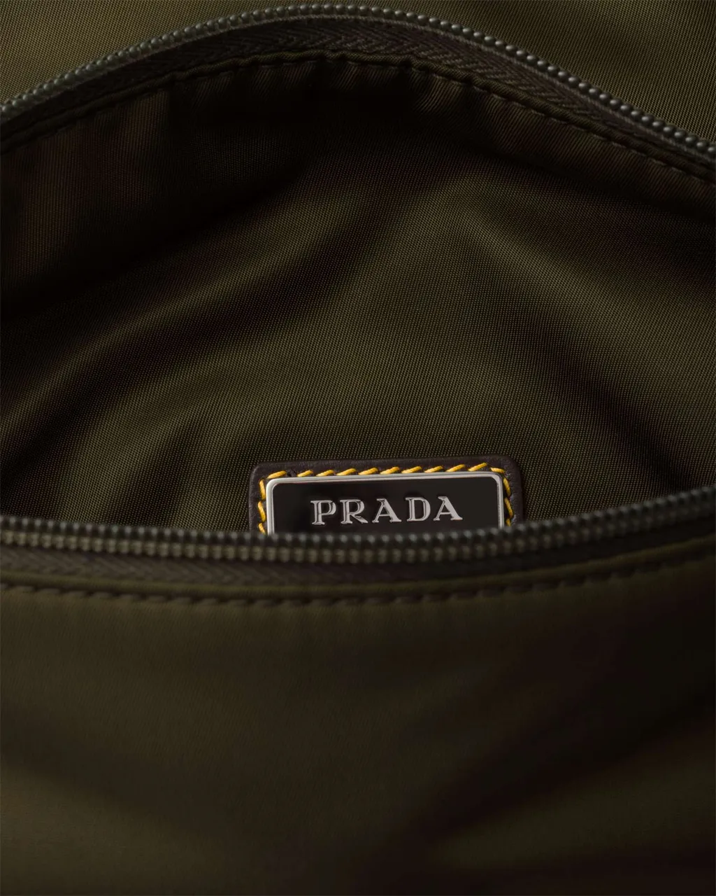 Logo Plaque Zipped Belt Bag