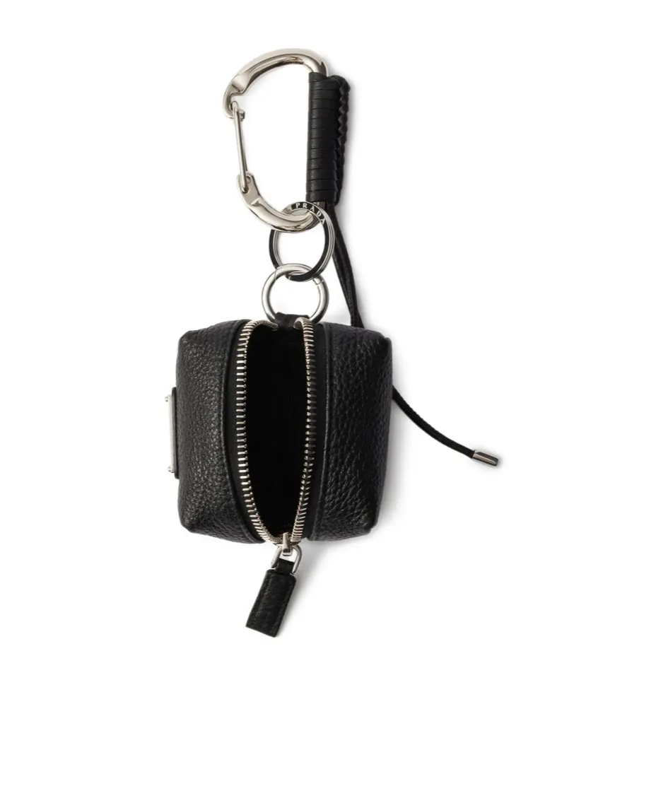 Triangle-Logo Bag Charm