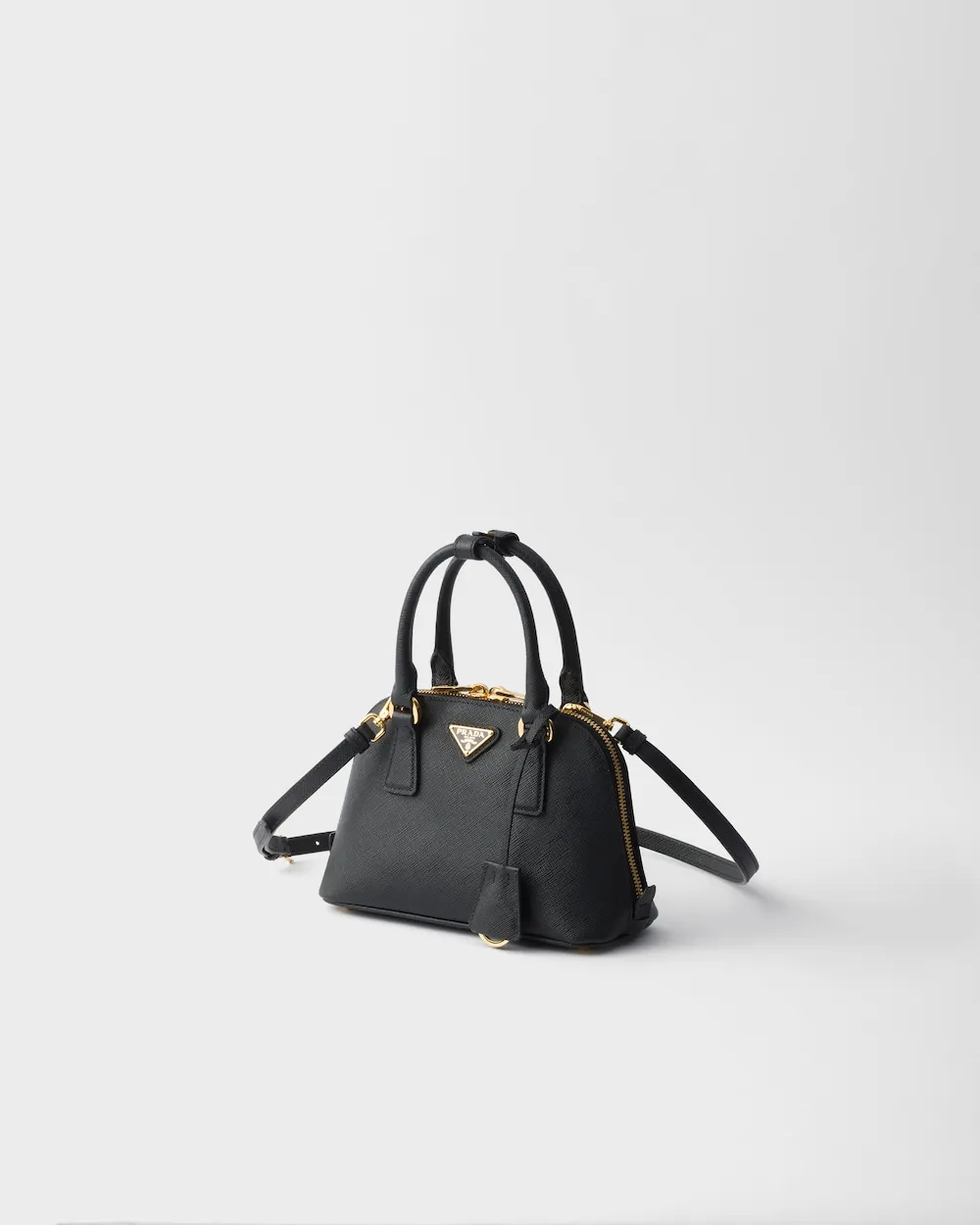 Zip-Up Top Handle Bag