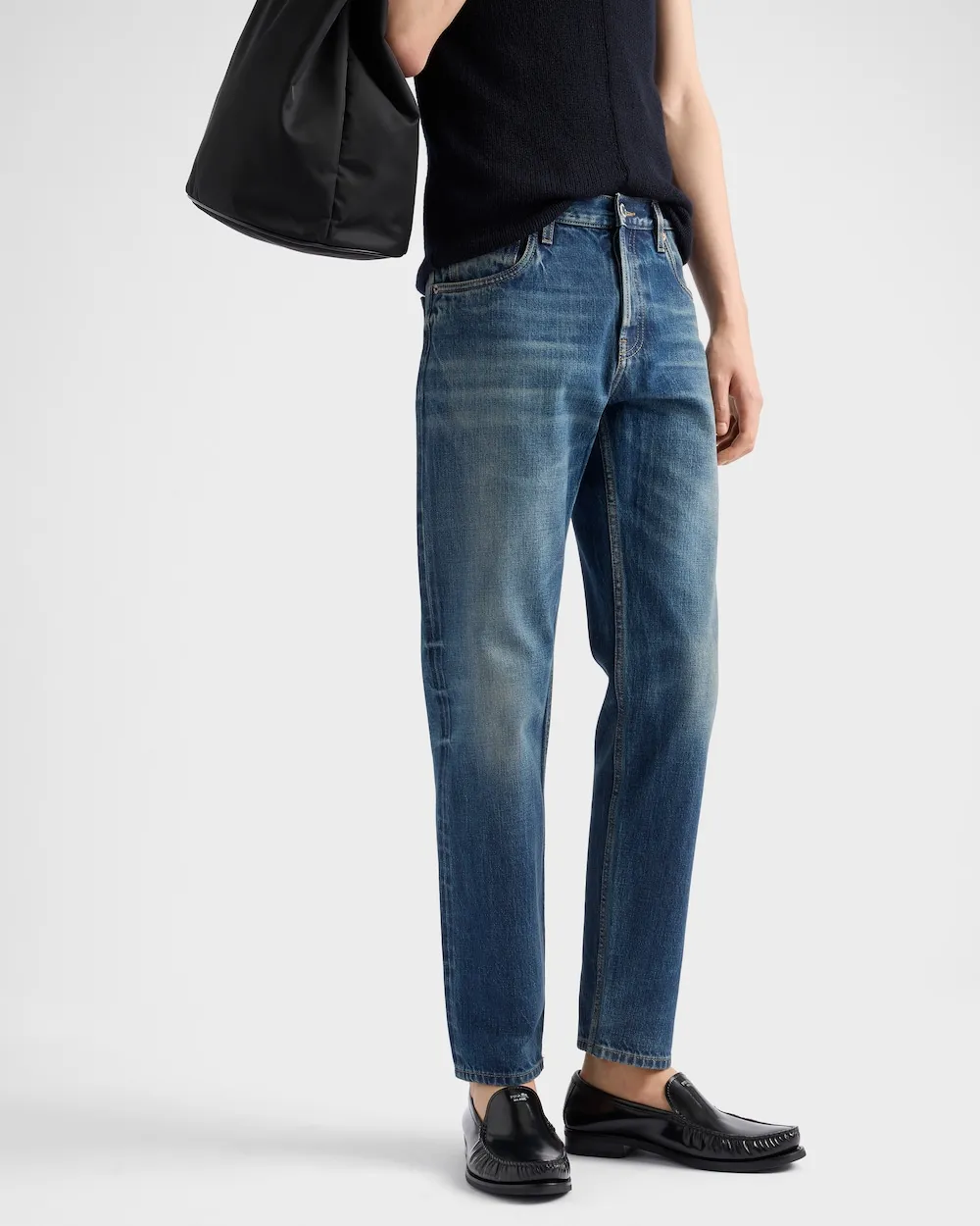 Logo-Patch Denim Jeans